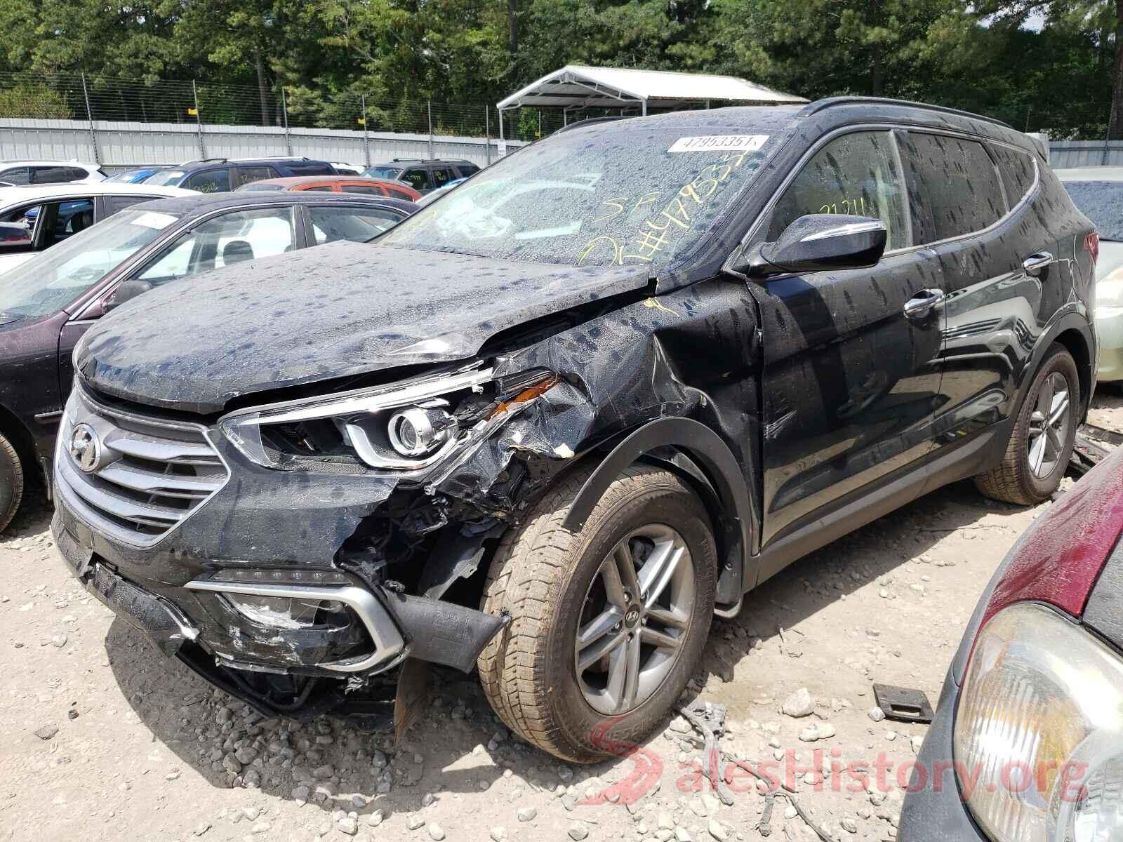 5XYZU3LB5JG549327 2018 HYUNDAI SANTA FE