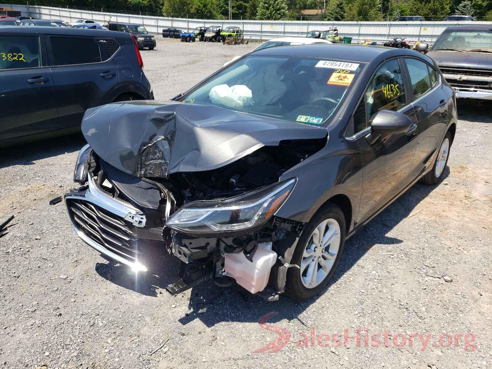 3G1BE6SM4KS596019 2019 CHEVROLET CRUZE