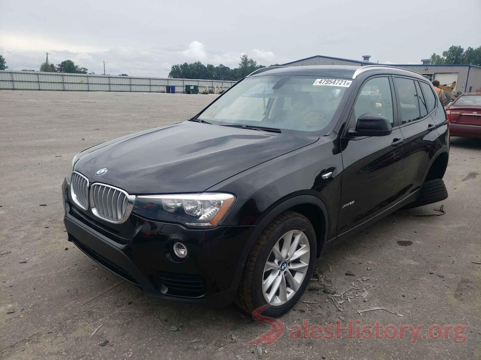 5UXWX9C57G0D92634 2016 BMW X3