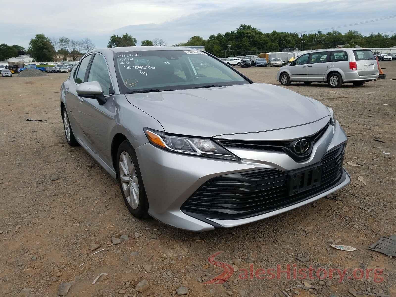 4T1B11HK4KU707756 2019 TOYOTA CAMRY