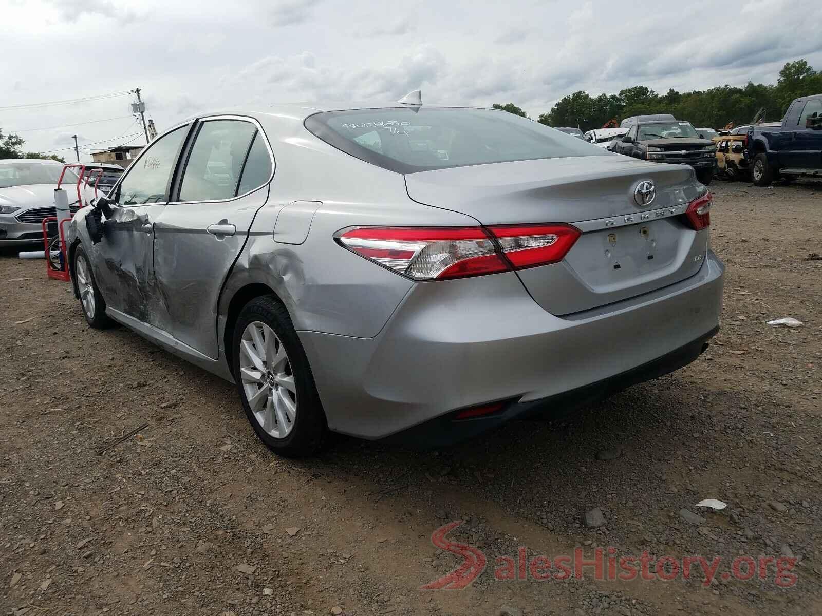 4T1B11HK4KU707756 2019 TOYOTA CAMRY