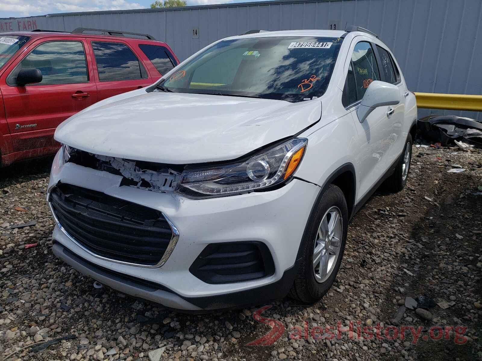 3GNCJLSB2KL390350 2019 CHEVROLET TRAX