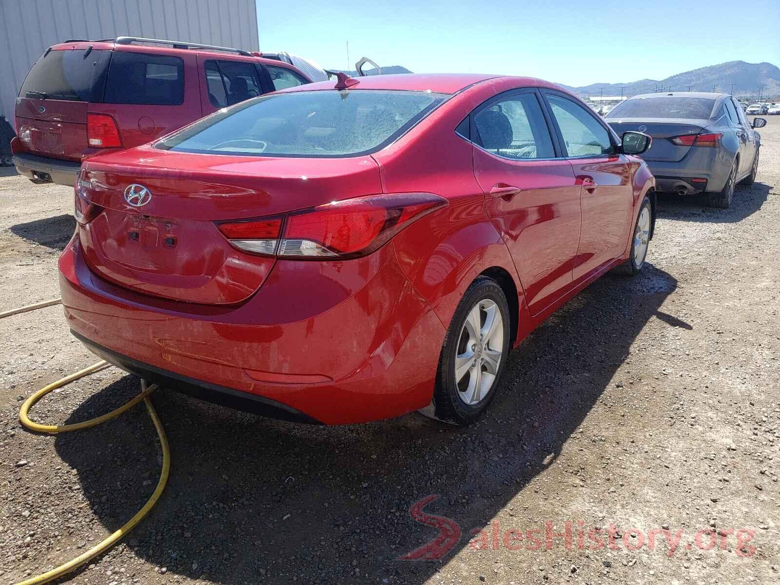 KMHDH4AE1GU489812 2016 HYUNDAI ELANTRA