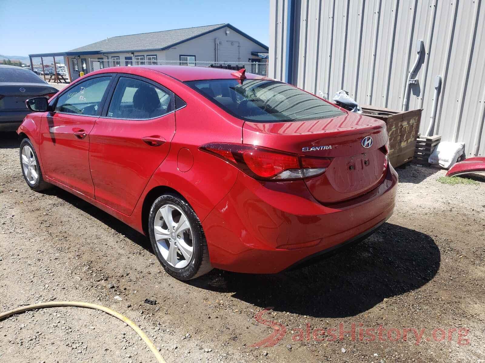 KMHDH4AE1GU489812 2016 HYUNDAI ELANTRA