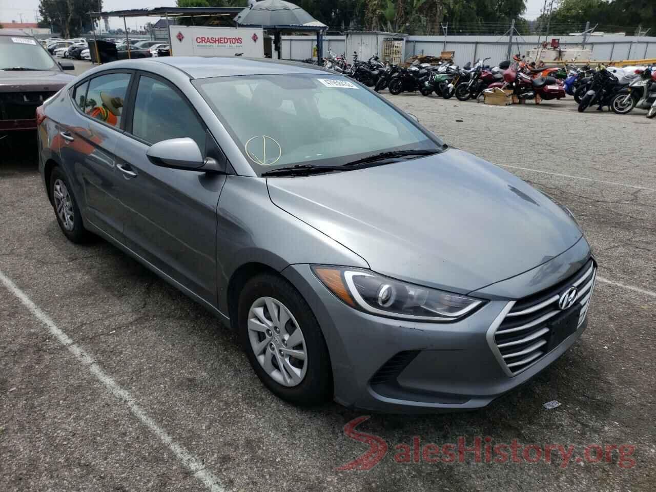 KMHD74LF0JU634550 2018 HYUNDAI ELANTRA