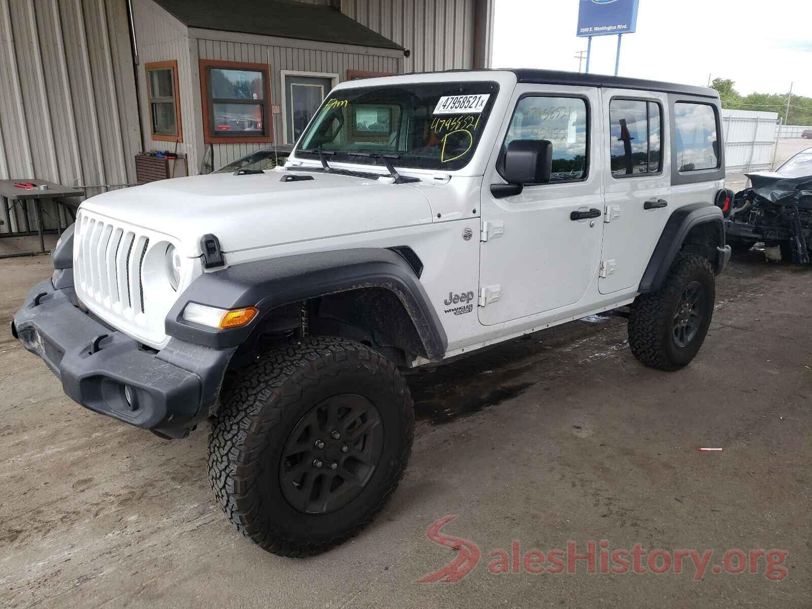 1C4HJXDN6KW592437 2019 JEEP WRANGLER