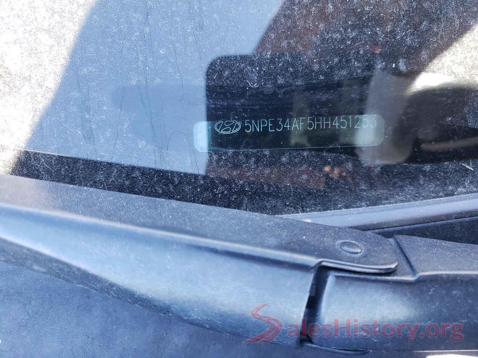 5NPE34AF5HH451253 2017 HYUNDAI SONATA