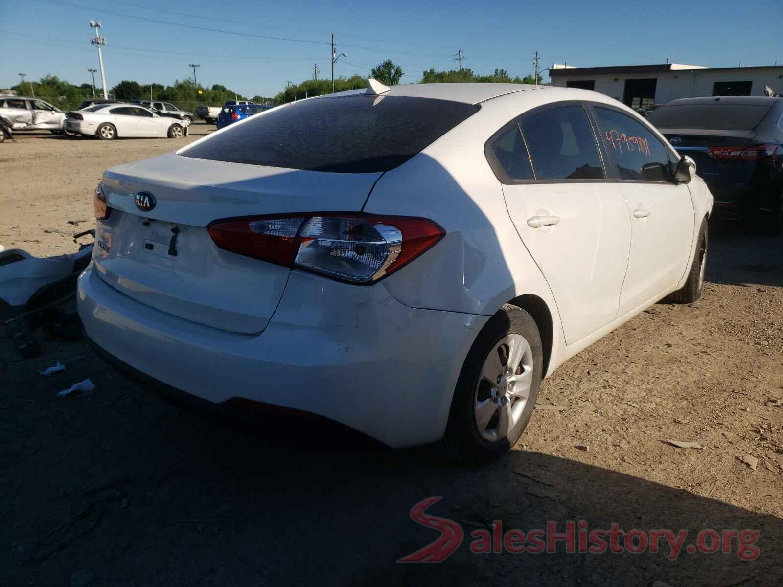 KNAFX4A64G5542180 2016 KIA FORTE