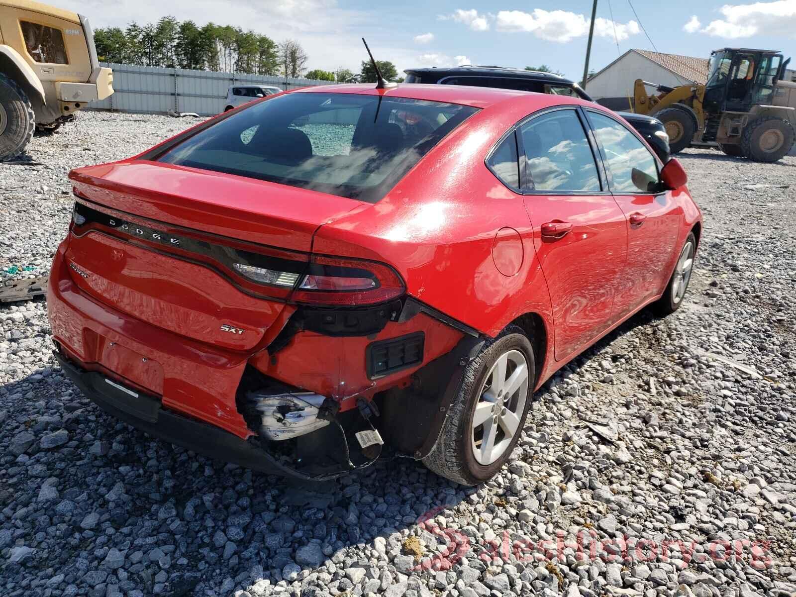 1C3CDFBB6GD667438 2016 DODGE DART