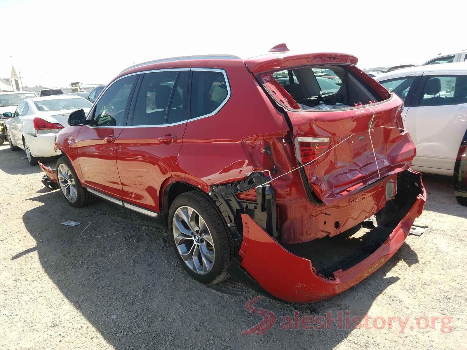 5UXWX9C59G0D83479 2016 BMW X3