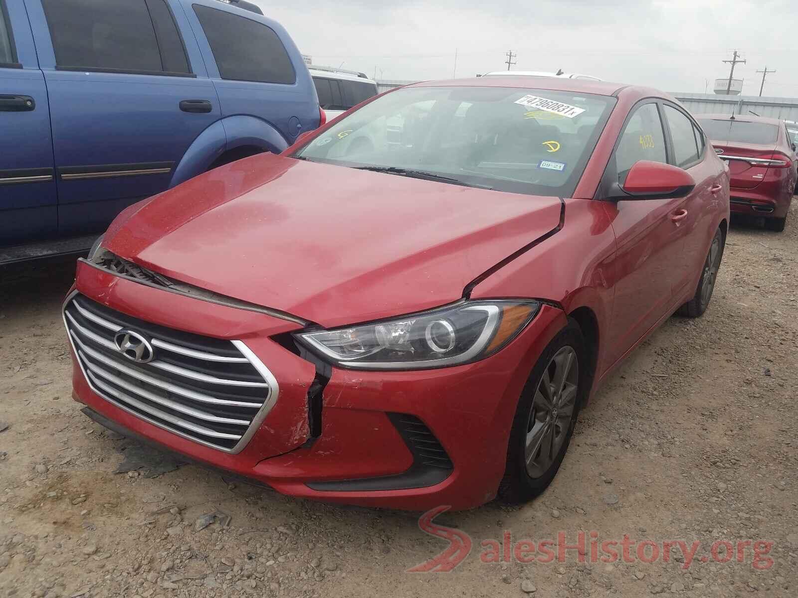 5NPD84LF7JH327923 2018 HYUNDAI ELANTRA