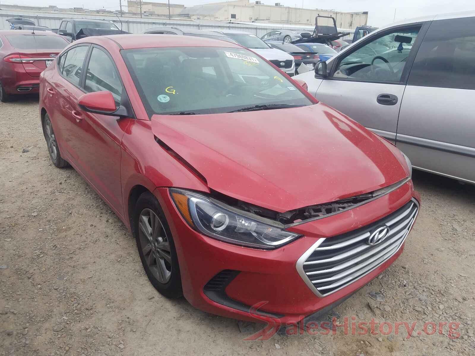 5NPD84LF7JH327923 2018 HYUNDAI ELANTRA