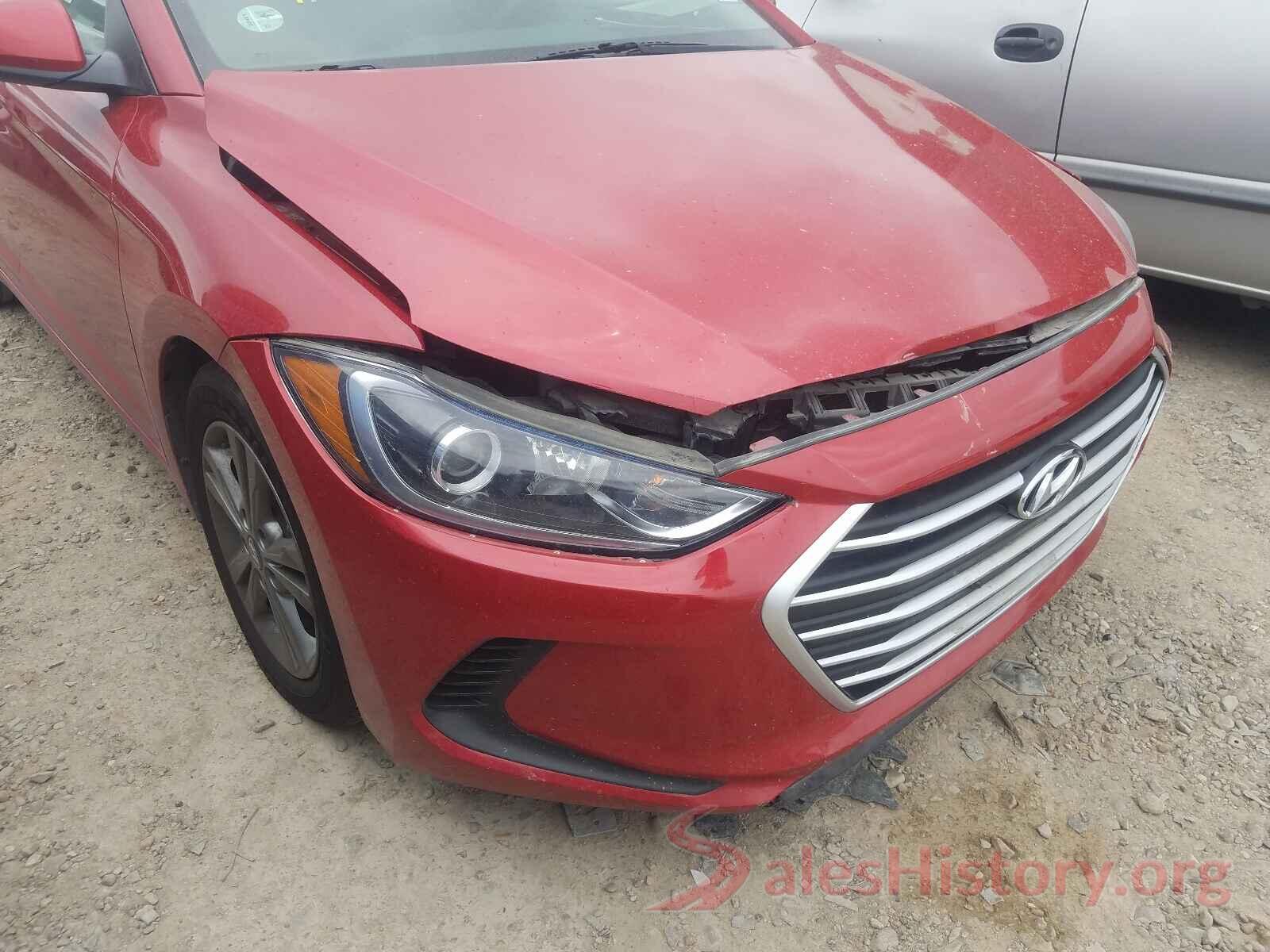 5NPD84LF7JH327923 2018 HYUNDAI ELANTRA