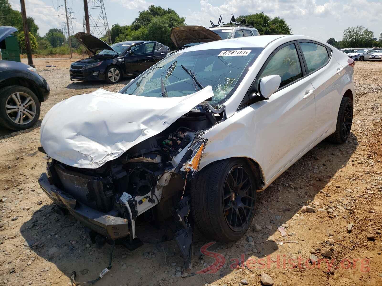 5NPDH4AEXGH685052 2016 HYUNDAI ELANTRA