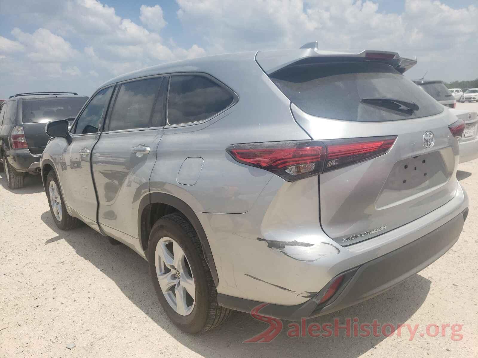 5TDCZRAH4LS011631 2020 TOYOTA HIGHLANDER