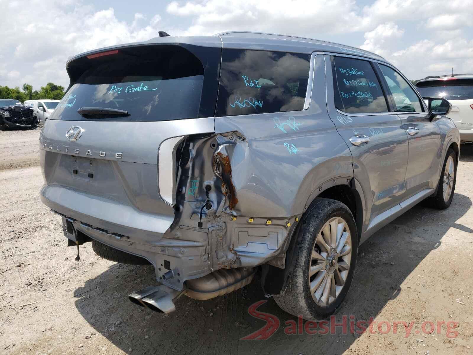 KM8R54HE3LU078135 2020 HYUNDAI PALISADE