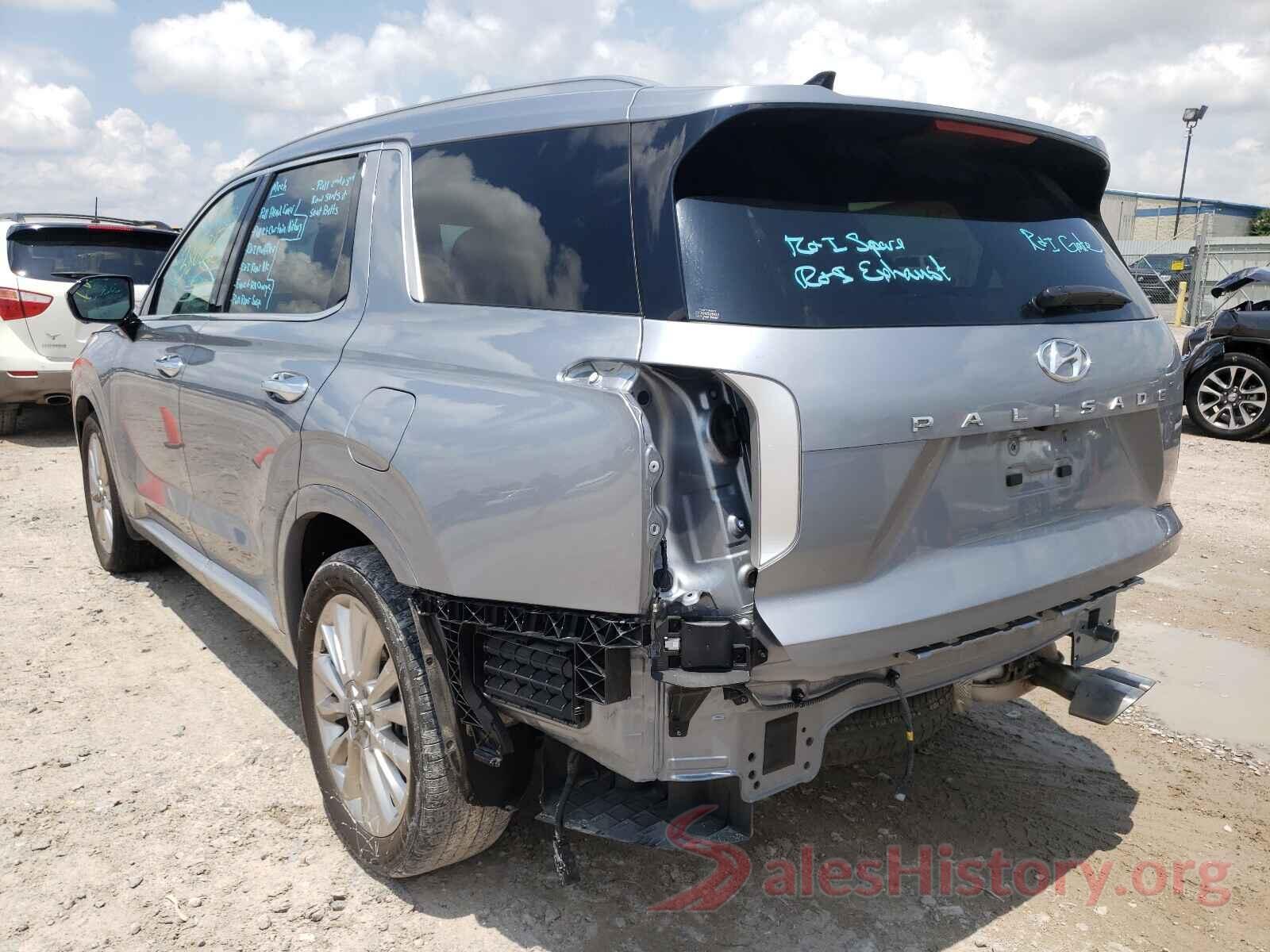 KM8R54HE3LU078135 2020 HYUNDAI PALISADE