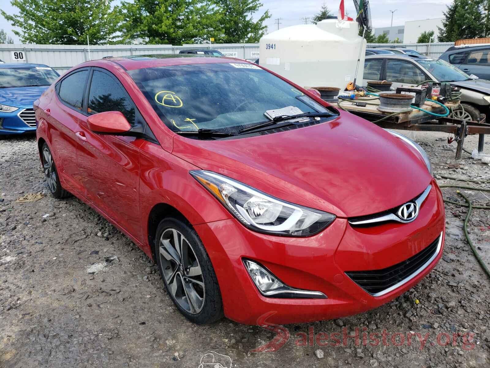 KMHDH4AH7GU484141 2016 HYUNDAI ELANTRA