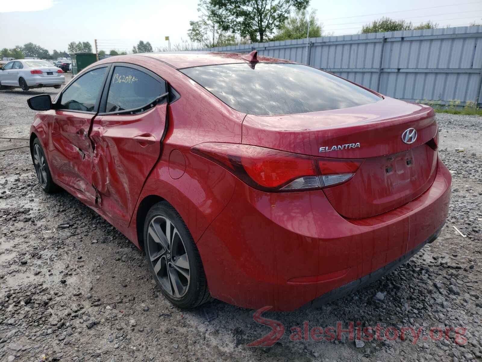 KMHDH4AH7GU484141 2016 HYUNDAI ELANTRA