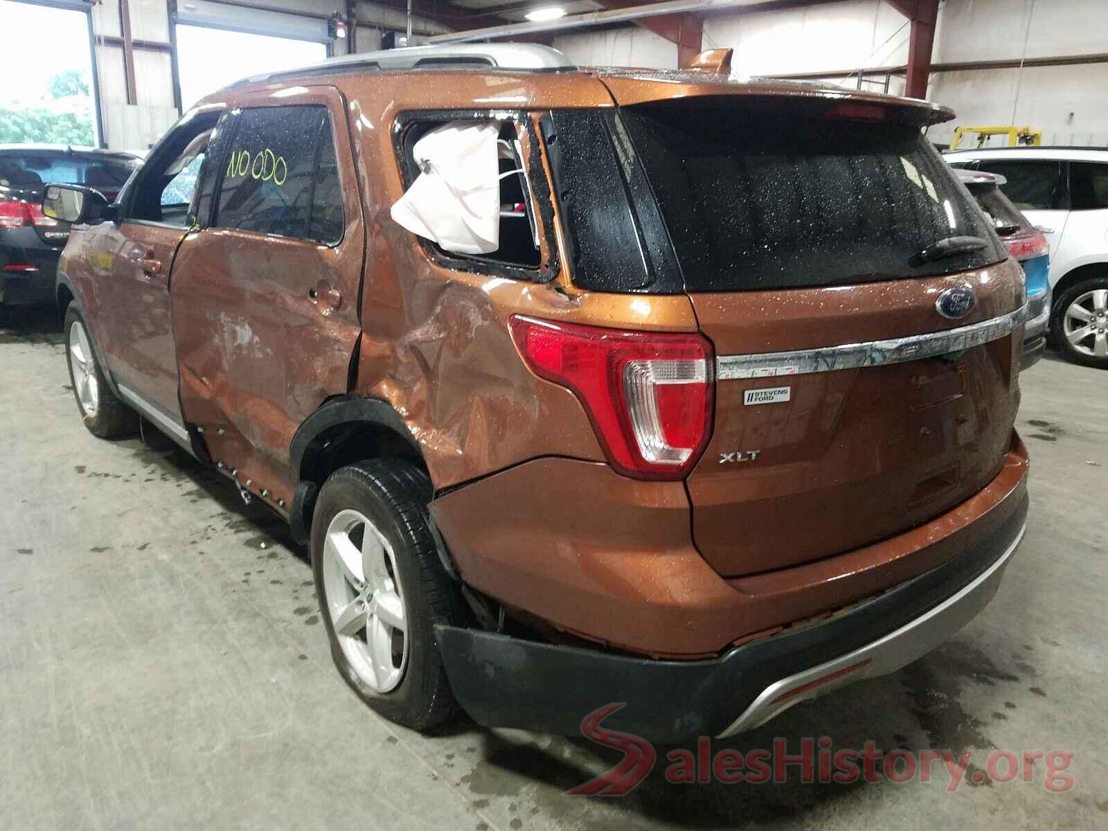 1FM5K7D88HGD54016 2017 FORD EXPLORER