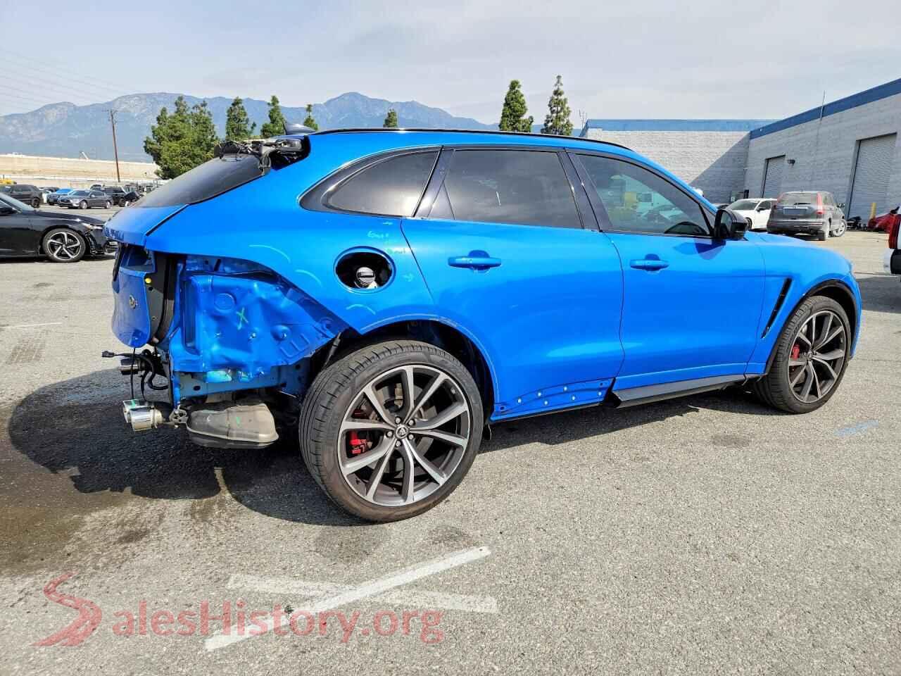 2024 JAGUAR F-PACE VIN SADCZ2EE0RA739609, right side view