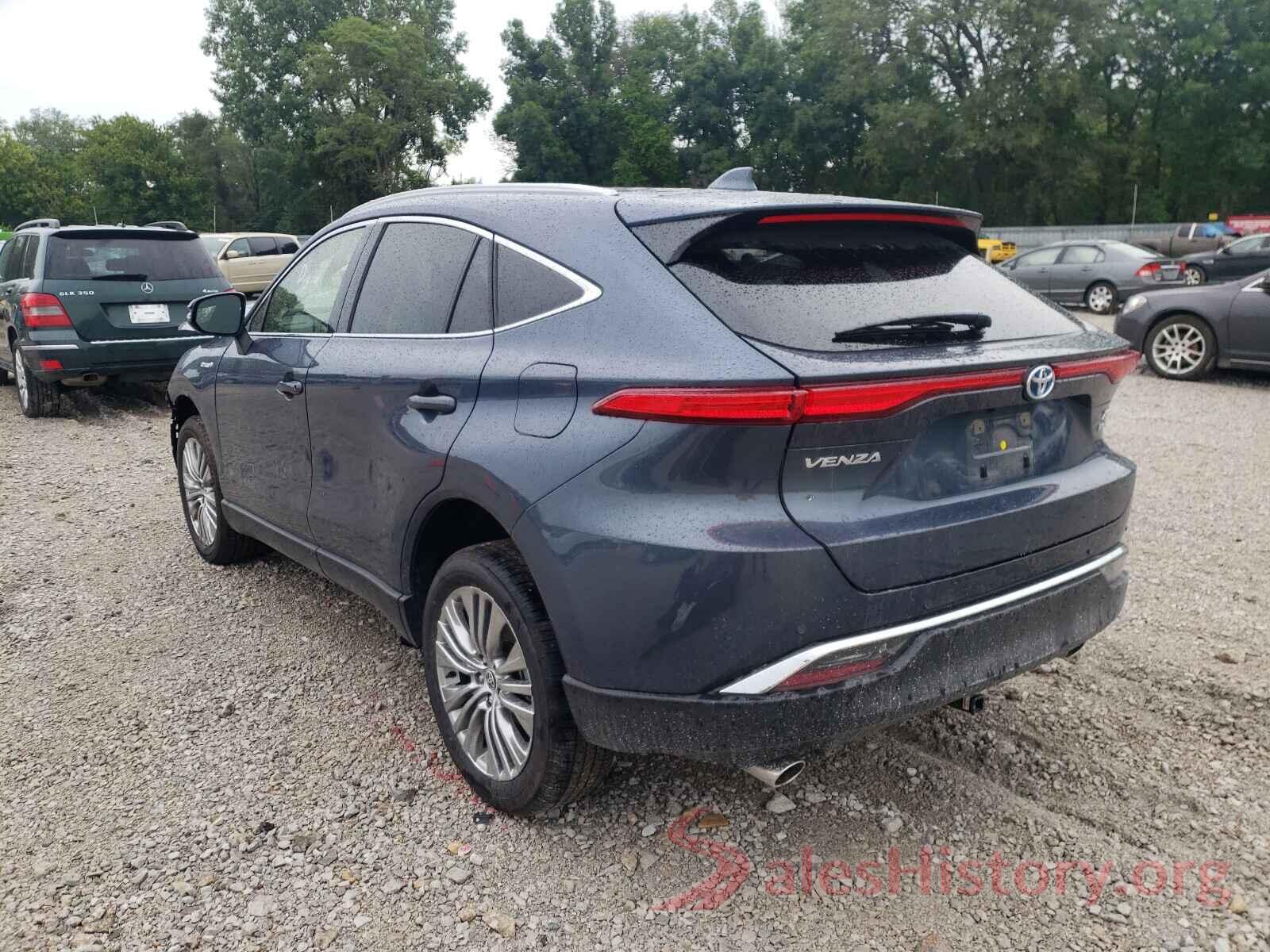 JTEAAAAH3MJ020993 2021 TOYOTA VENZA