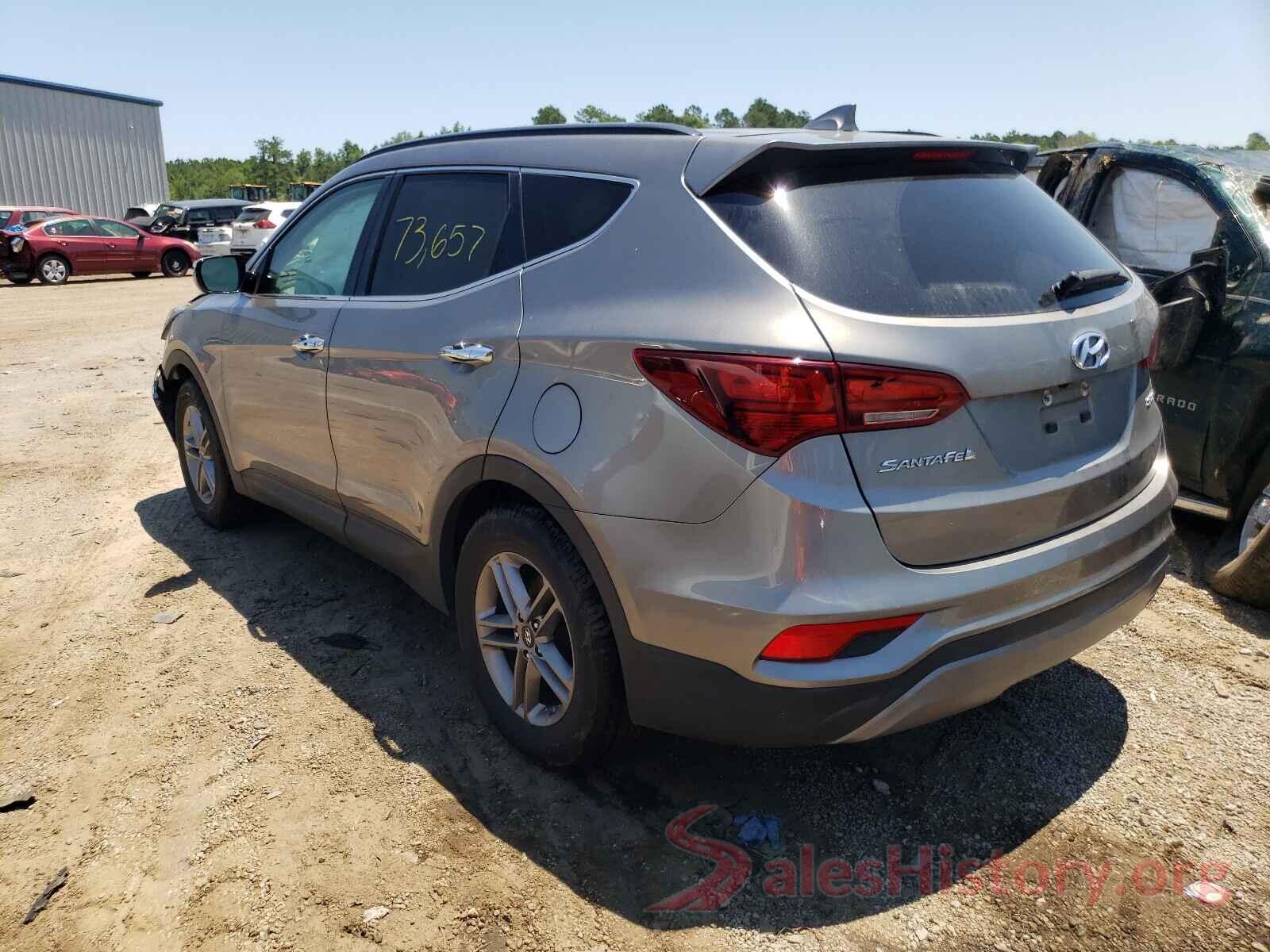 5NMZU3LBXHH025493 2017 HYUNDAI SANTA FE