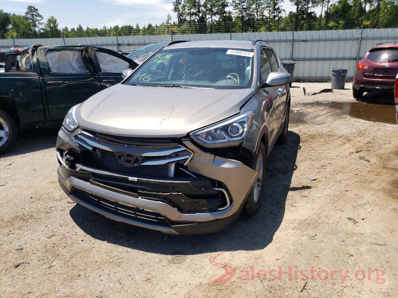 5NMZU3LBXHH025493 2017 HYUNDAI SANTA FE