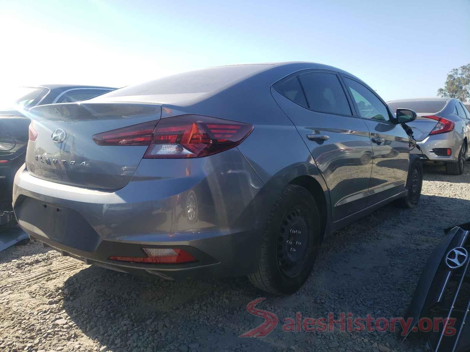 KMHD74LF8KU810195 2019 HYUNDAI ELANTRA