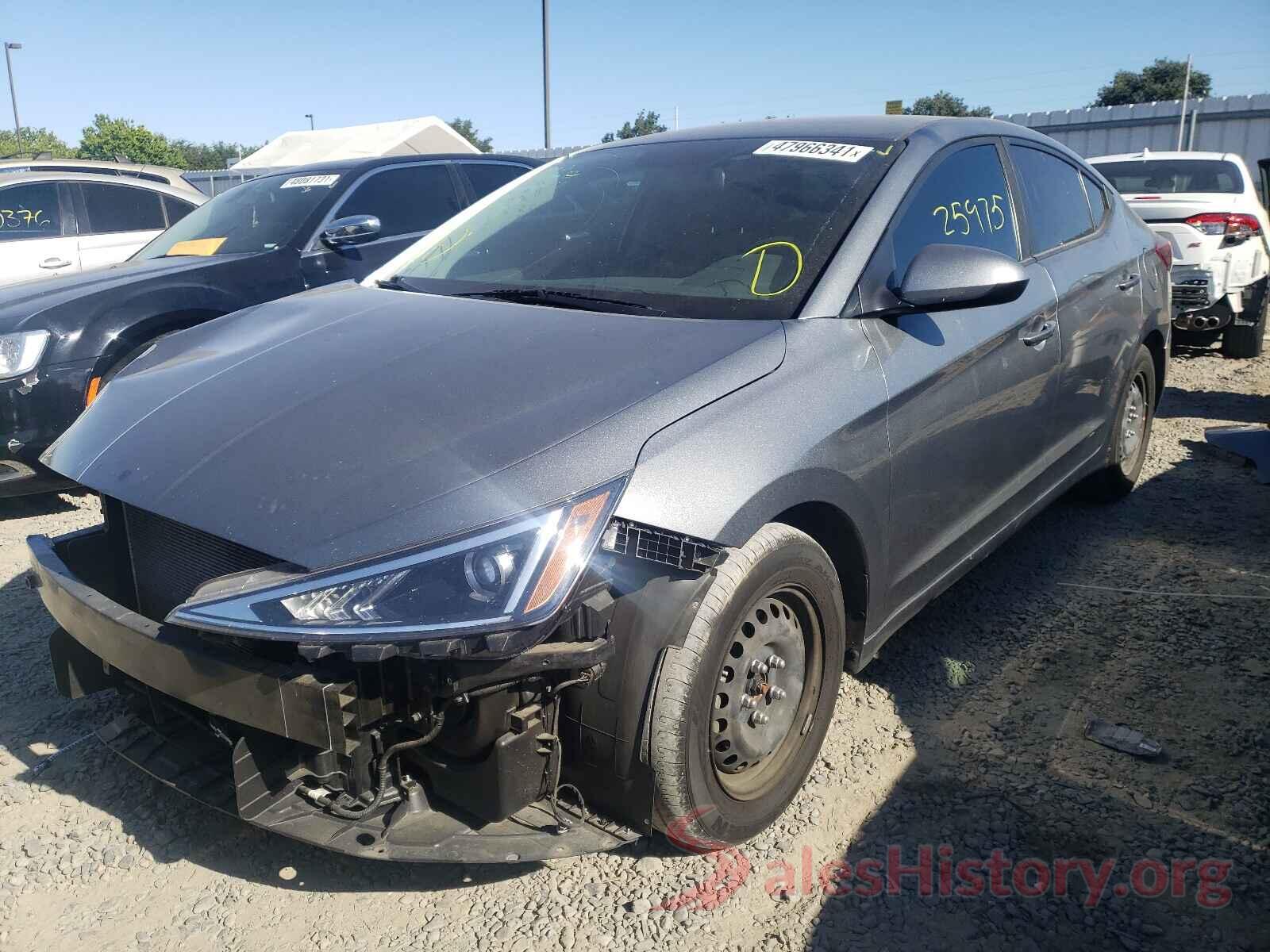 KMHD74LF8KU810195 2019 HYUNDAI ELANTRA