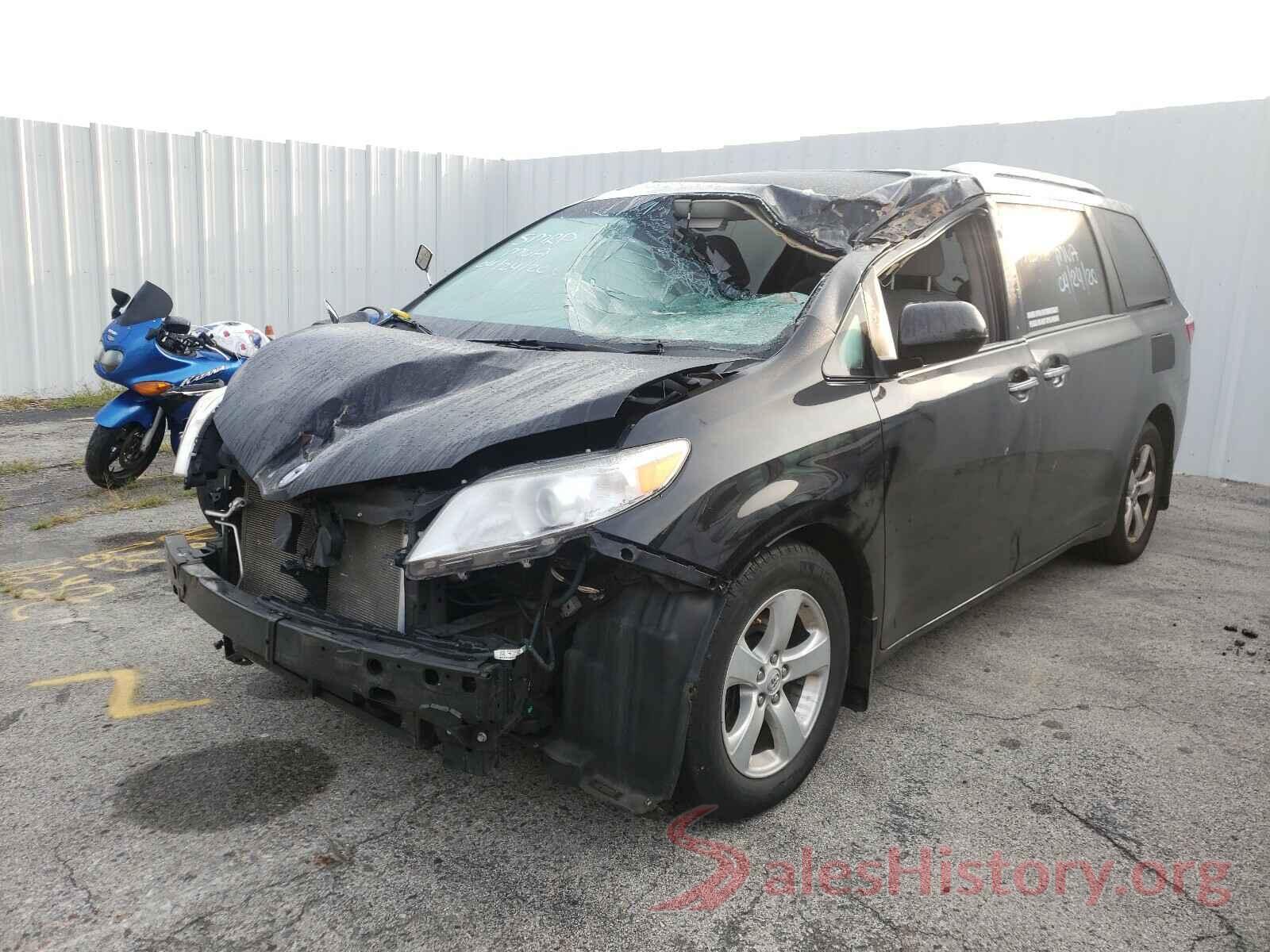 5TDYK3DC2GS713783 2016 TOYOTA SIENNA