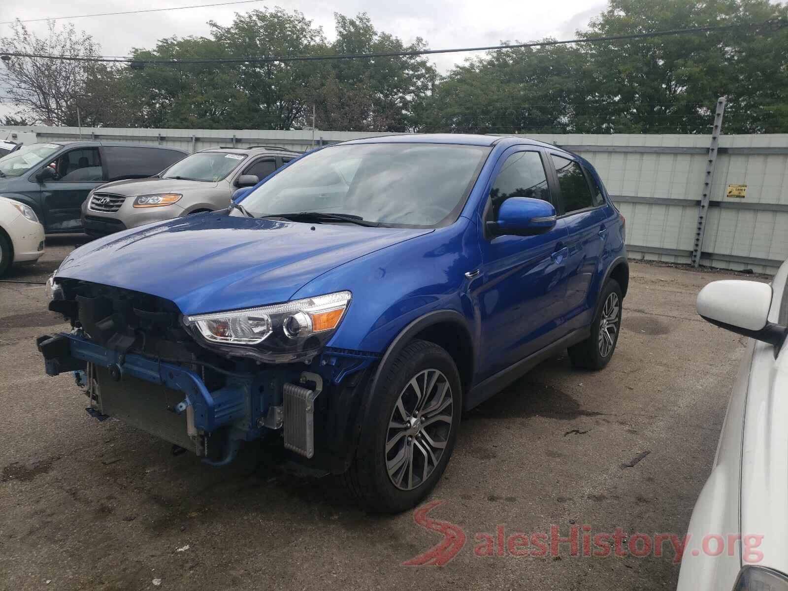 JA4AP3AUXJZ018287 2018 MITSUBISHI OUTLANDER