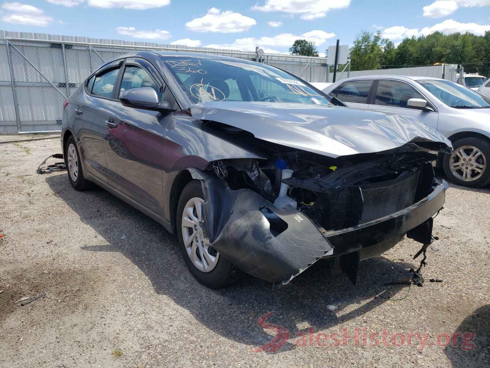 5NPD74LF1JH357504 2018 HYUNDAI ELANTRA