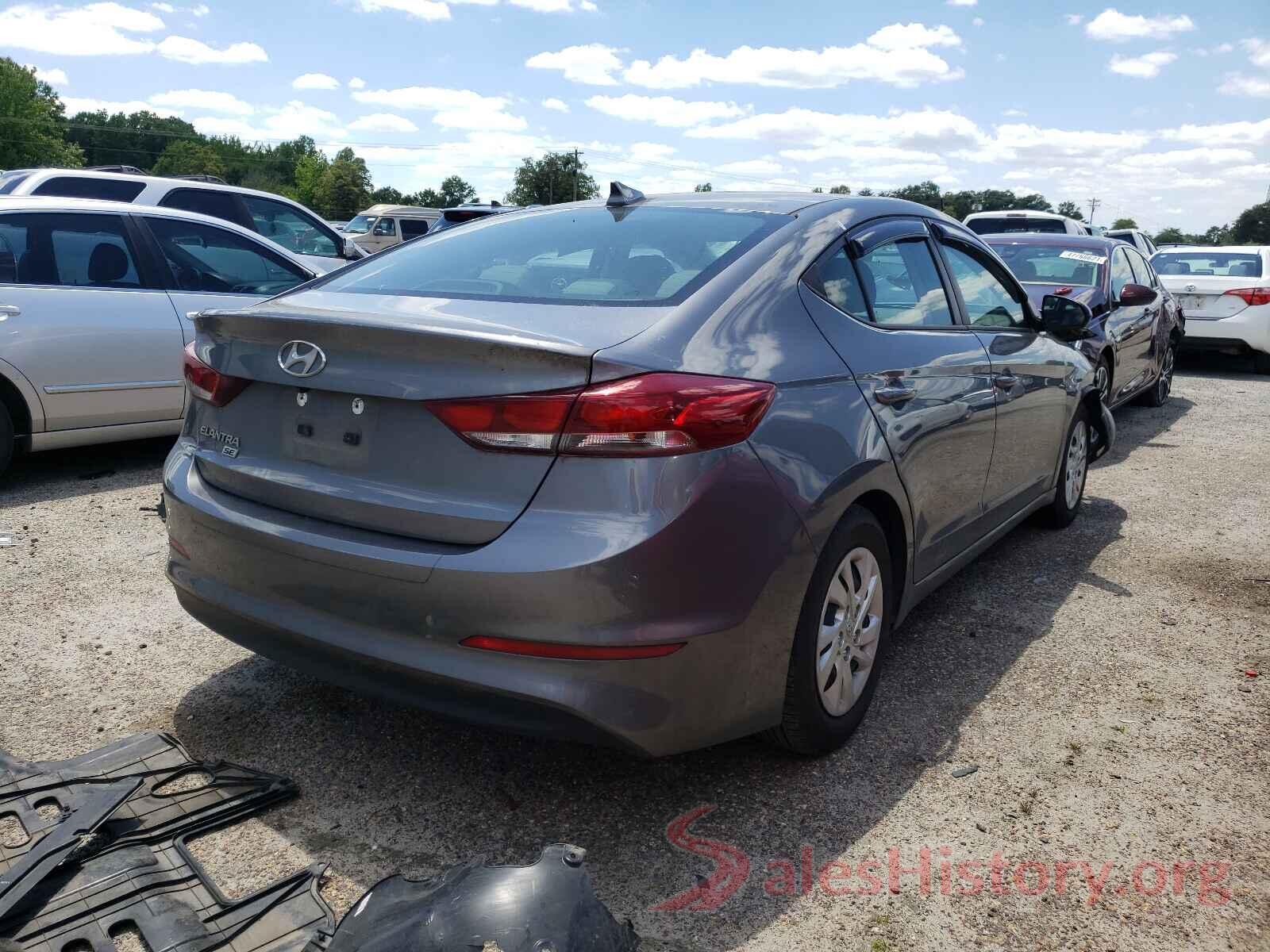 5NPD74LF1JH357504 2018 HYUNDAI ELANTRA