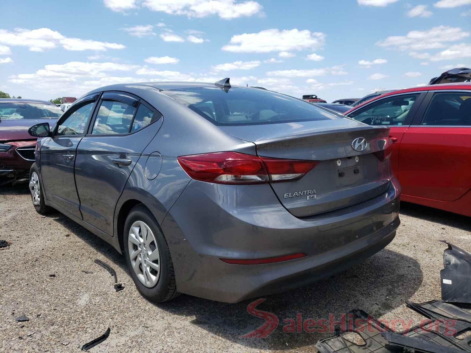 5NPD74LF1JH357504 2018 HYUNDAI ELANTRA