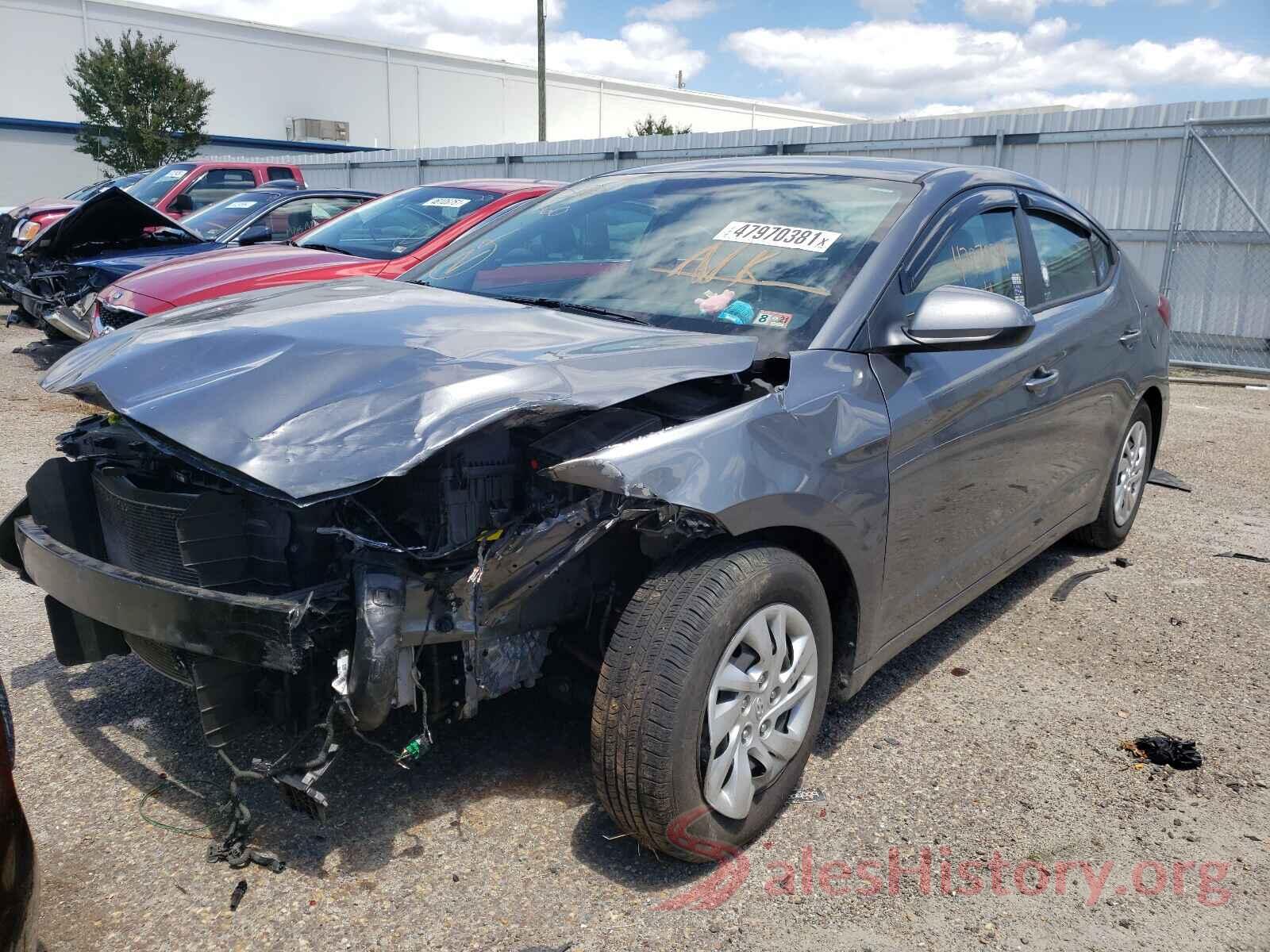 5NPD74LF1JH357504 2018 HYUNDAI ELANTRA