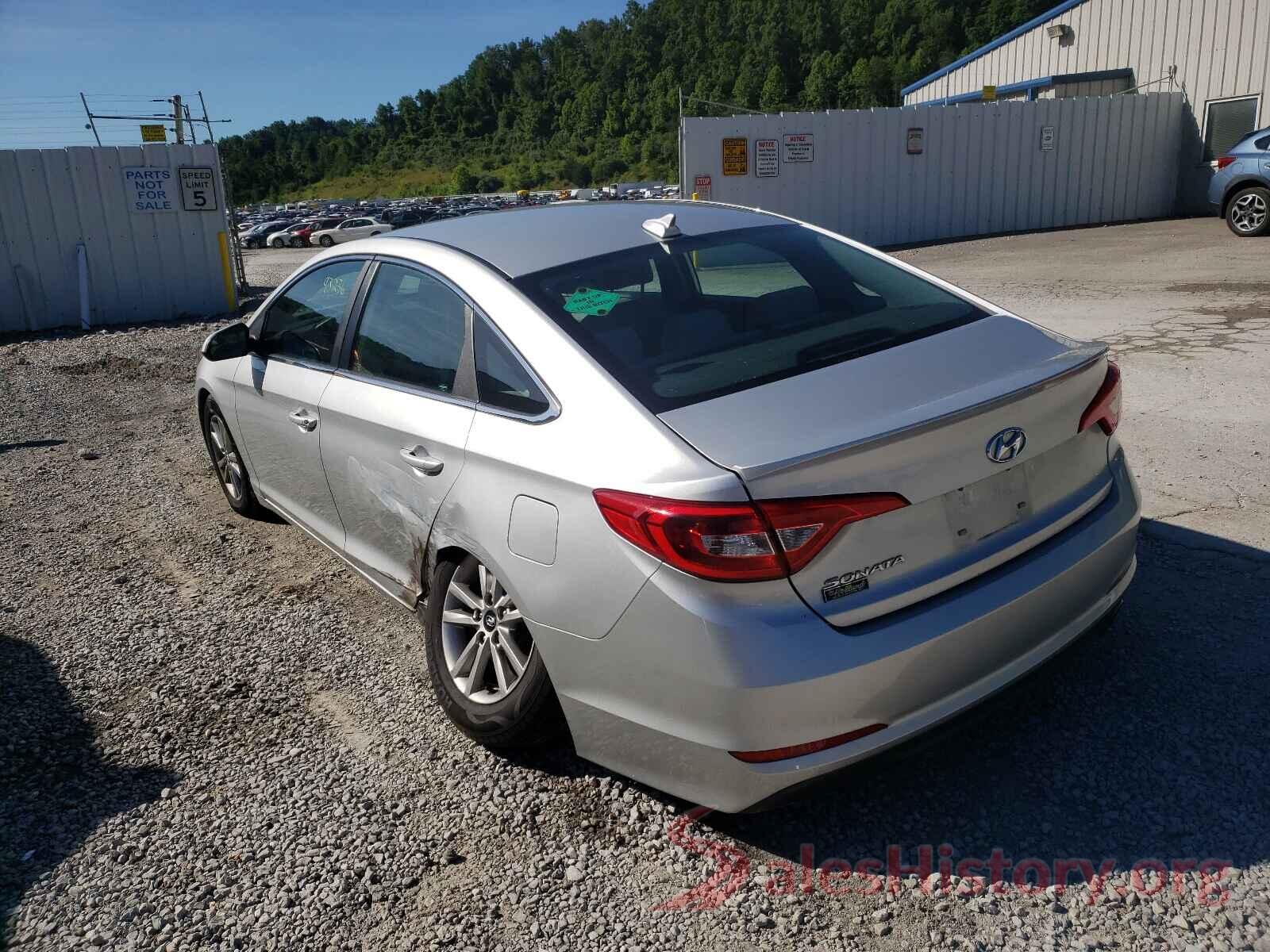 5NPE24AF3GH376733 2016 HYUNDAI SONATA