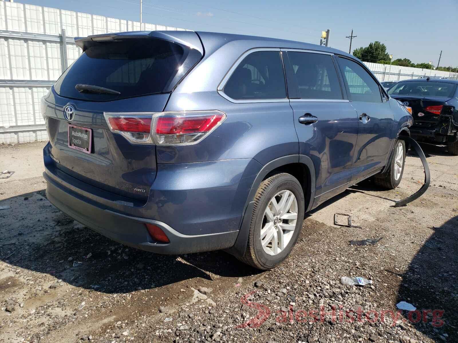 5TDBKRFH7GS294251 2016 TOYOTA HIGHLANDER