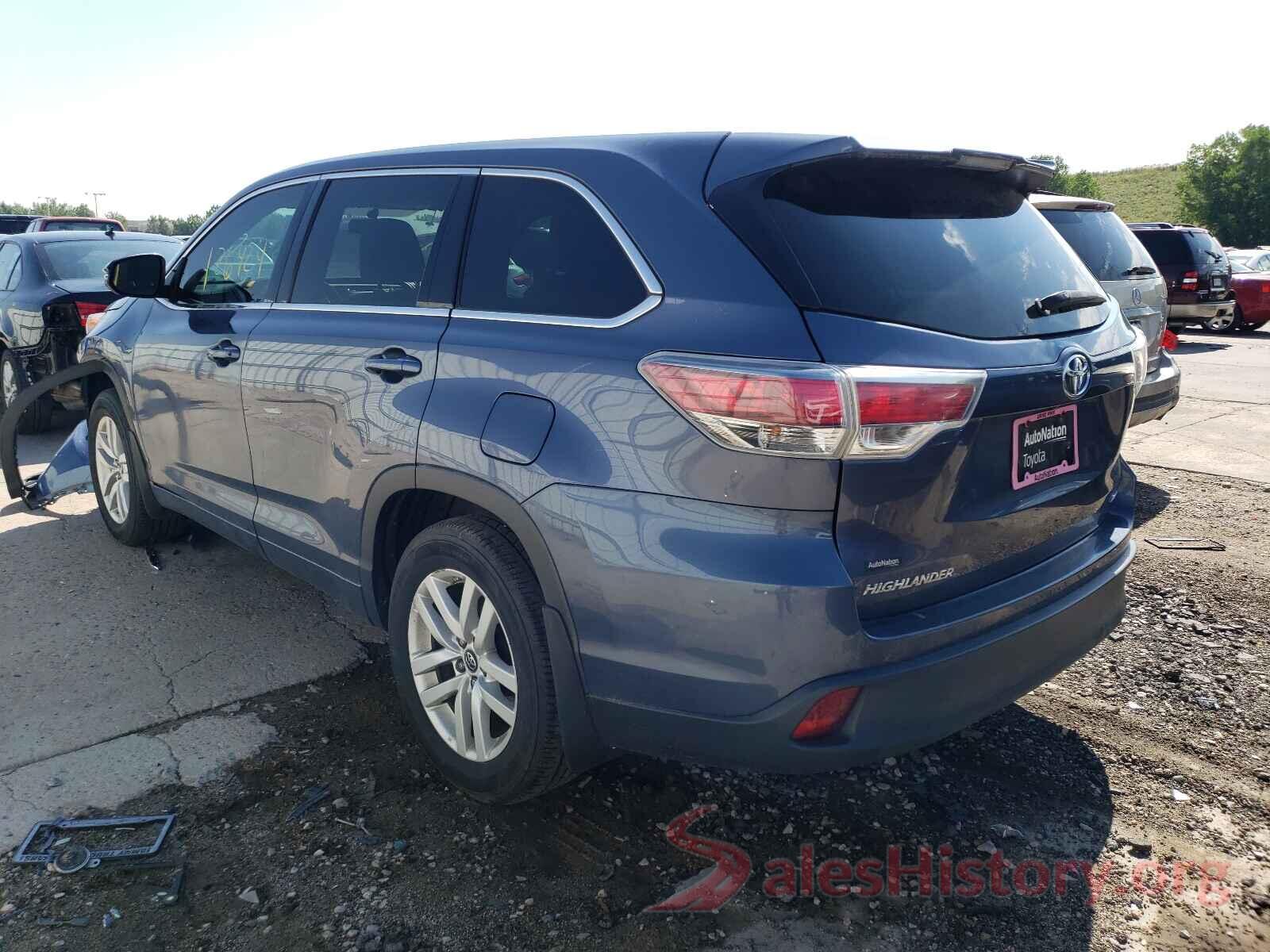 5TDBKRFH7GS294251 2016 TOYOTA HIGHLANDER