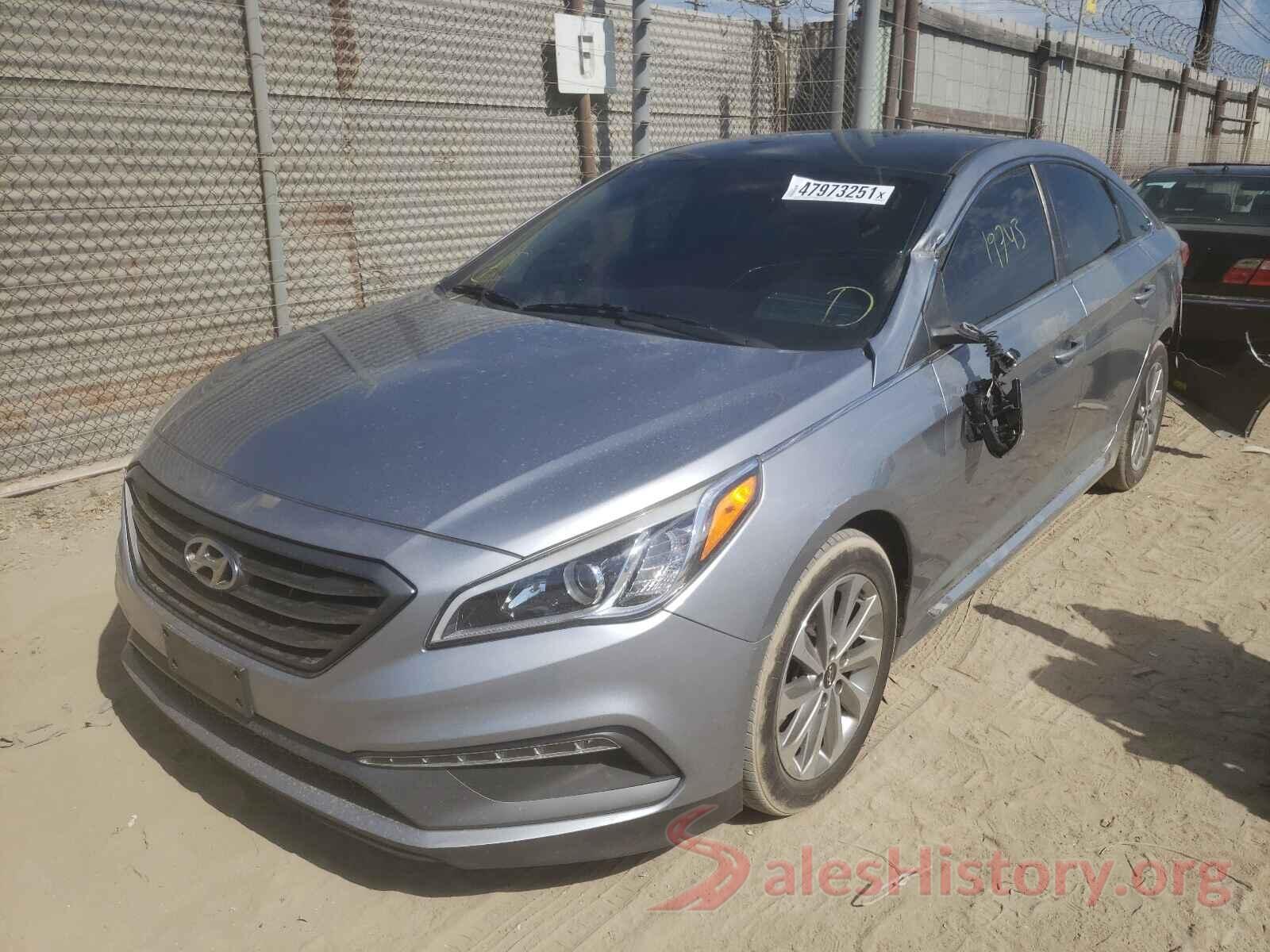 5NPE34AF1HH525185 2017 HYUNDAI SONATA