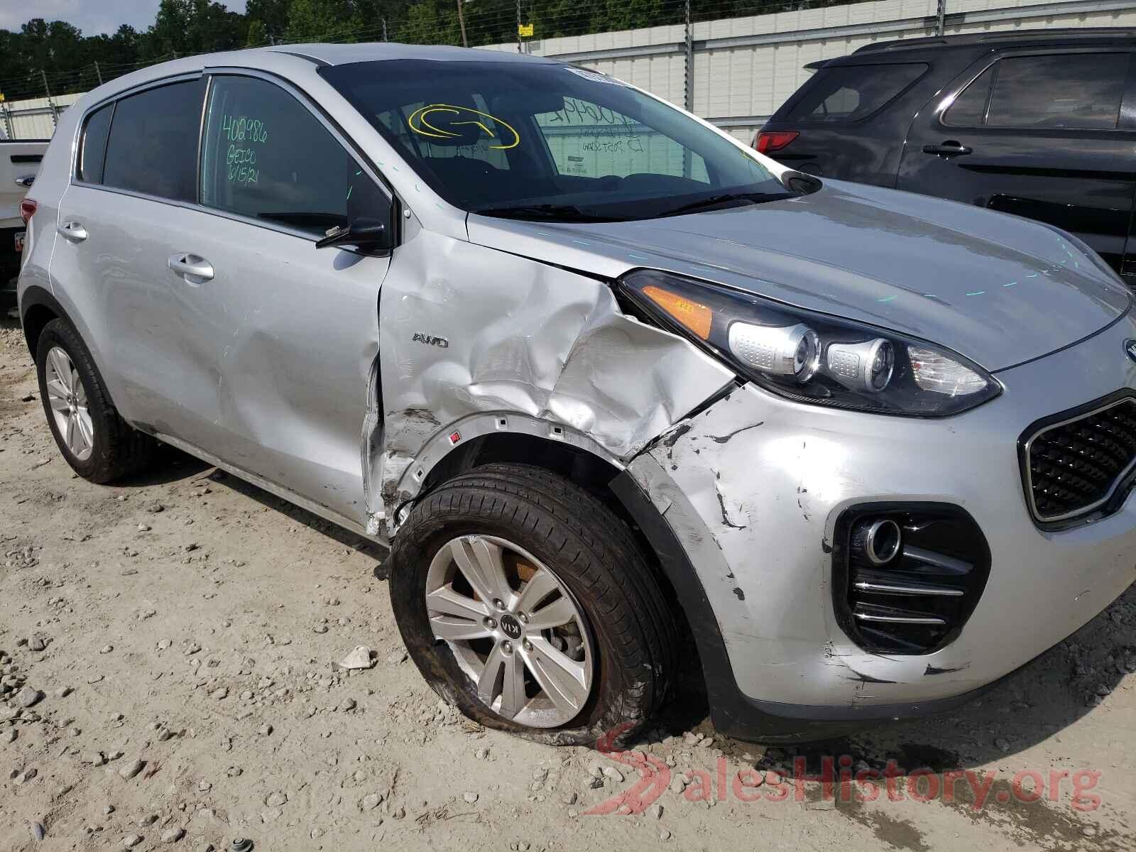 KNDPMCAC9J7444757 2018 KIA SPORTAGE