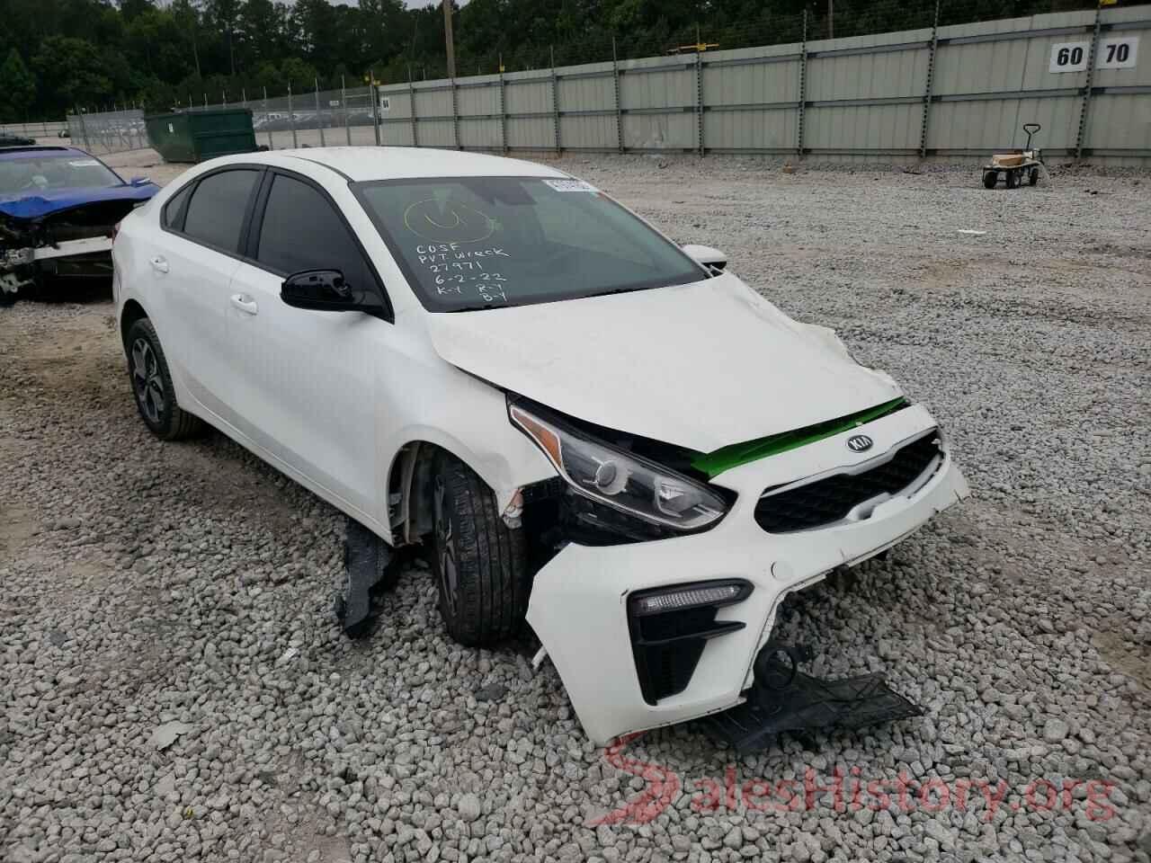 3KPF24AD5LE222834 2020 KIA FORTE