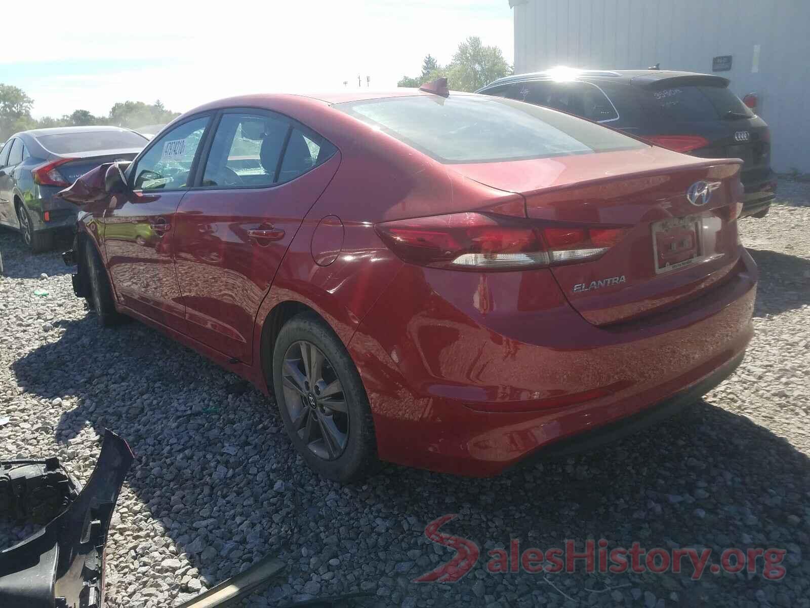 5NPD84LF2HH013302 2017 HYUNDAI ELANTRA