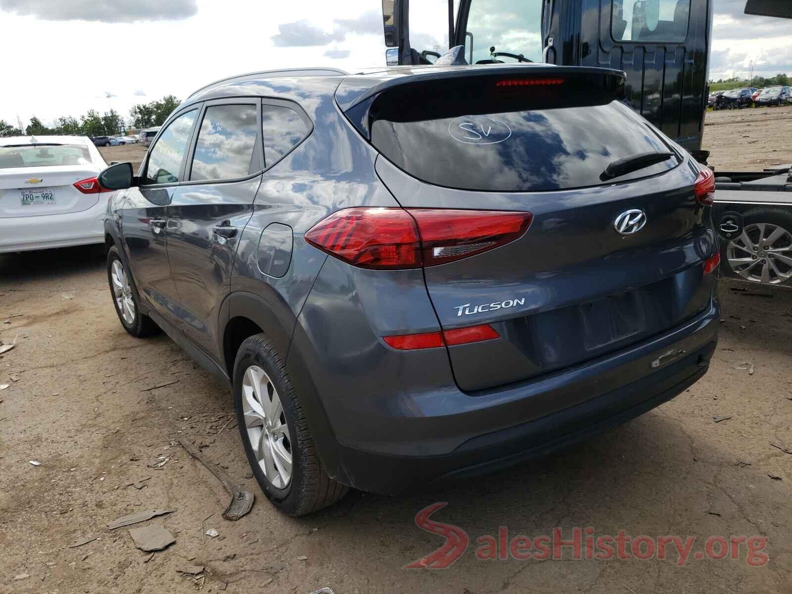 KM8J33A42KU990106 2019 HYUNDAI TUCSON