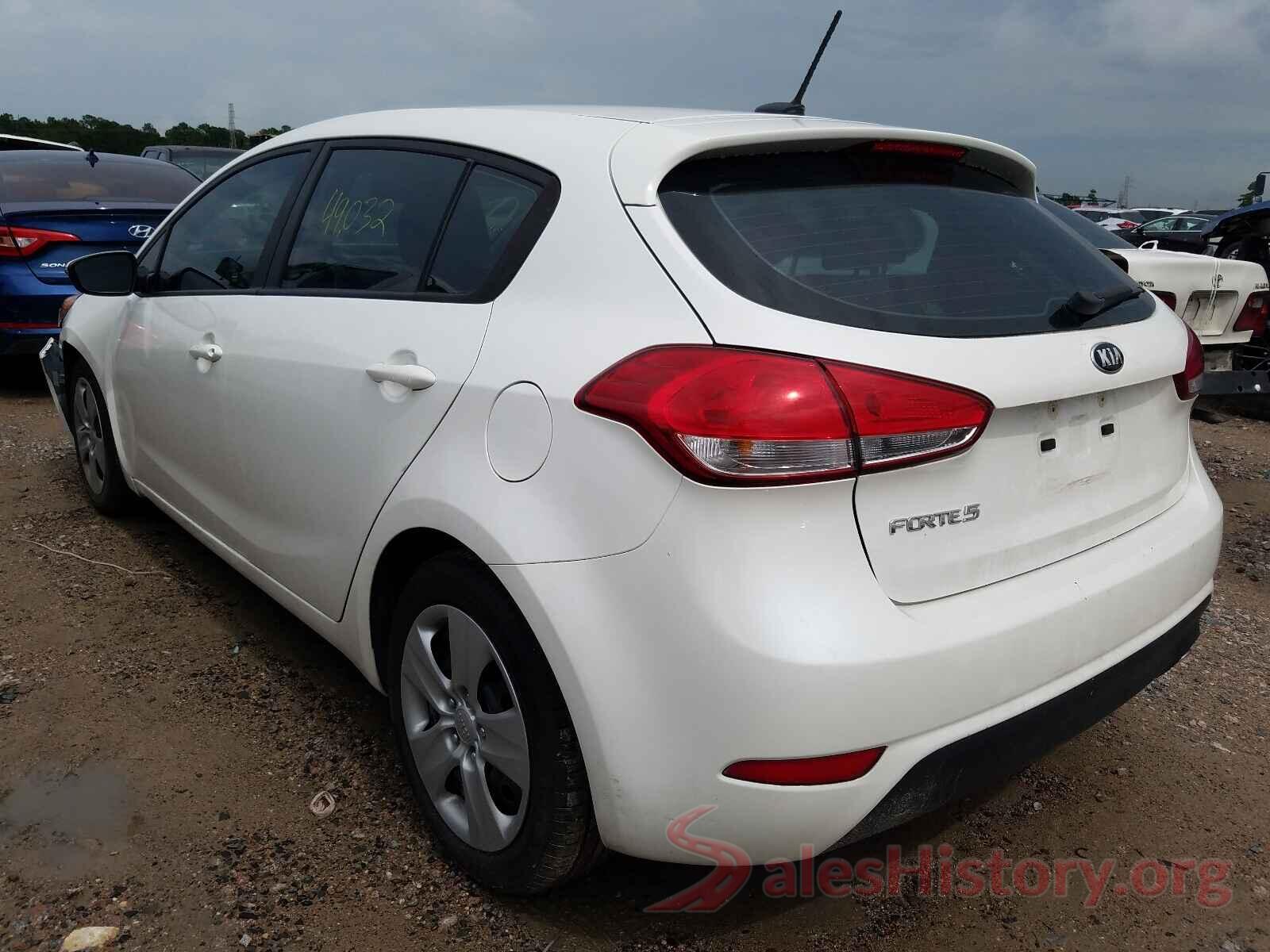 KNAFK5A81G5643554 2016 KIA FORTE