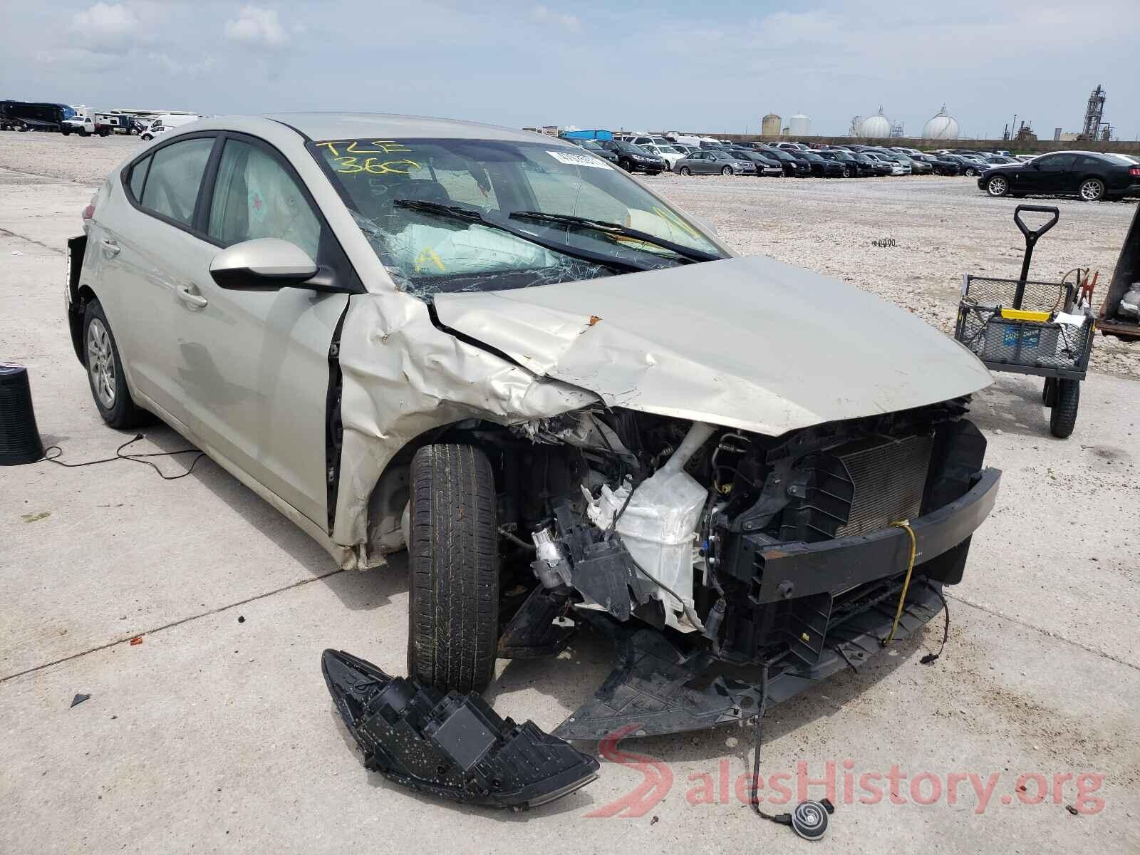 KMHD74LF1HU109605 2017 HYUNDAI ELANTRA