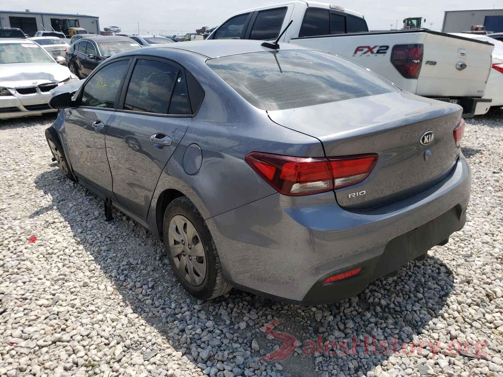 3KPA24AB4KE167235 2019 KIA RIO