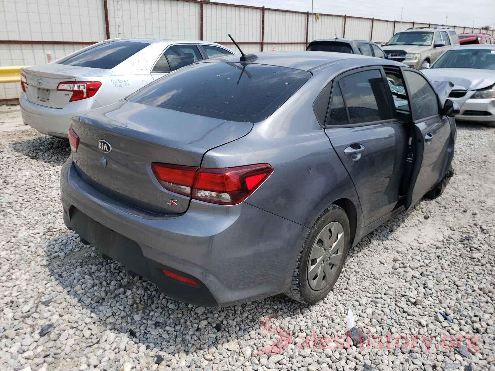 3KPA24AB4KE167235 2019 KIA RIO