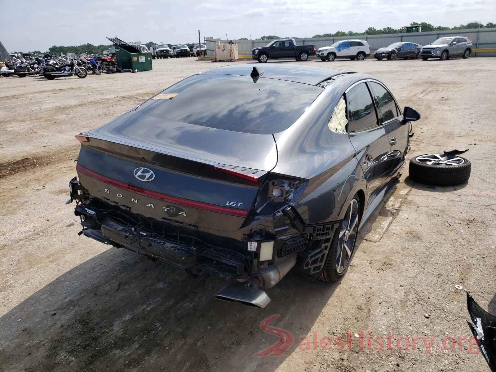 5NPEJ4J2XMH073766 2021 HYUNDAI SONATA