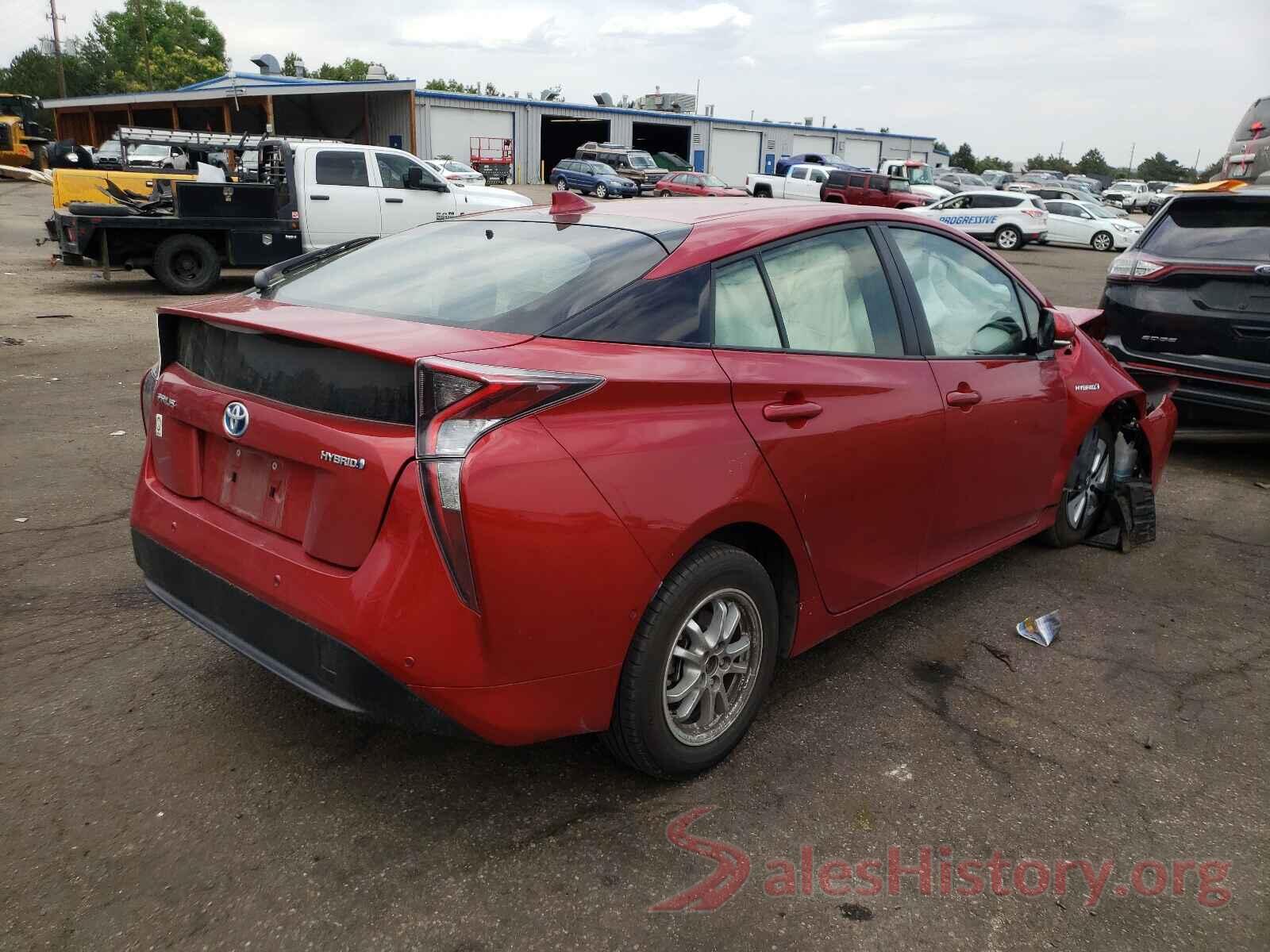 JTDKARFU8J3061701 2018 TOYOTA PRIUS